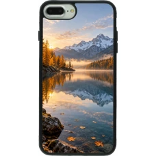Coque iPhone 7 Plus / 8 Plus - Silicone rigide noir Autumn 26 Autumn lake
