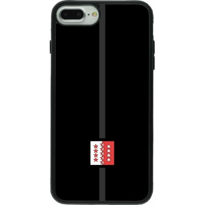 Coque iPhone 7 Plus / 8 Plus - Silicone rigide noir Canton VS noir
