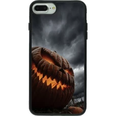 iPhone 7 Plus / 8 Plus Case Hülle - Silikon schwarz Halloween 2026 The Wicked Pumpkin
