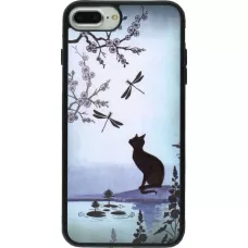 Coque iPhone 7 Plus / 8 Plus - Silicone rigide noir Spring 19 12
