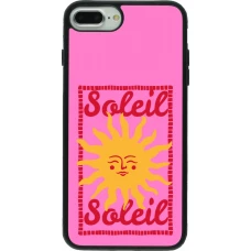 iPhone 7 Plus / 8 Plus Case Hülle - Silikon schwarz Sun sun 2026