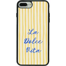 iPhone 7 Plus / 8 Plus Case Hülle - Silikon schwarz The good life 2026