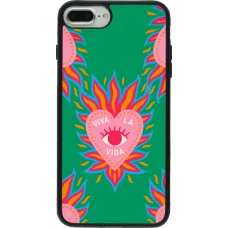 iPhone 7 Plus / 8 Plus Case Hülle - Silikon schwarz Viva la vida 2026
