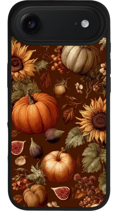 Coque iPhone Air - Silicone rigide noir Autumn 26 Autumn still life