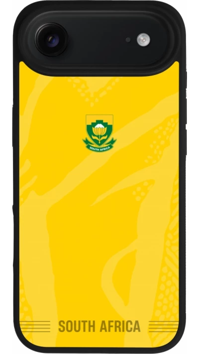 iPhone Air Case Hülle - Silikon schwarz Südafrika 2026 personalisierbares Fussballtrikot