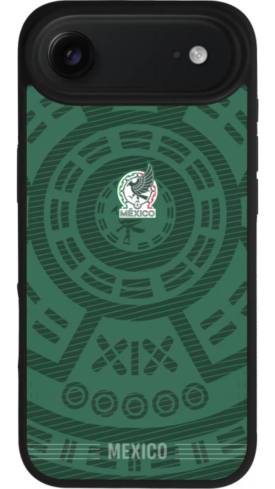 iPhone Air Case Hülle - Silikon schwarz Mexiko 2026 personalisierbares Fussballtrikot