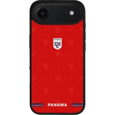 iPhone Air Case Hülle - Silikon schwarz Panama 2026 personalisierbares Fussballtrikot