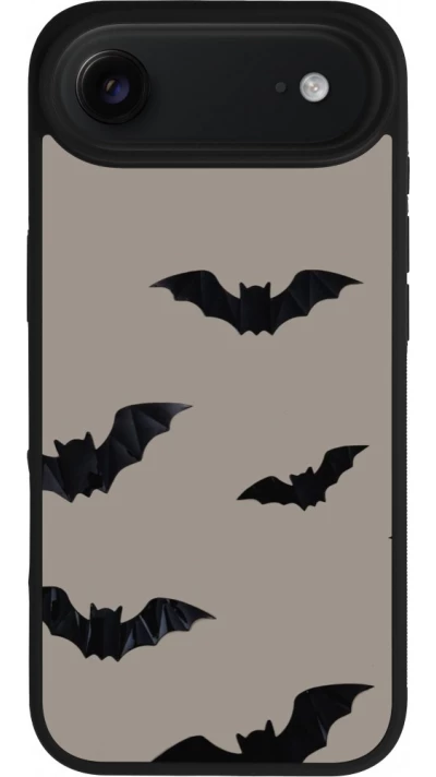 iPhone Air Case Hülle - Silikon schwarz Halloween 2026 Bats
