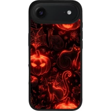 iPhone Air Case Hülle - Silikon schwarz Halloween 2026 Pattern Halloween