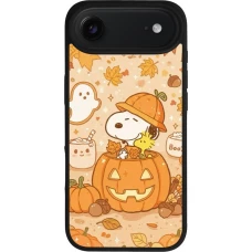 iPhone Air Case Hülle - Silikon schwarz Halloween 2026 Snoopy Halloween