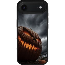 iPhone Air Case Hülle - Silikon schwarz Halloween 2026 The Wicked Pumpkin