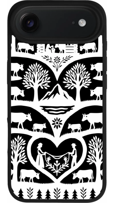 iPhone Air Case Hülle - Silikon schwarz Poya Schweiz 2 schwarz