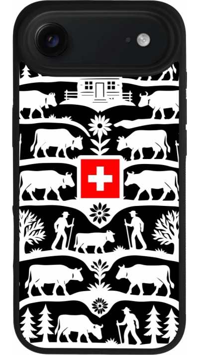 iPhone Air Case Hülle - Silikon schwarz Poya Schweiz 3 schwarz