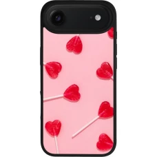 iPhone Air Case Hülle - Silikon schwarz Saint Valentines Day 26 Lollipop