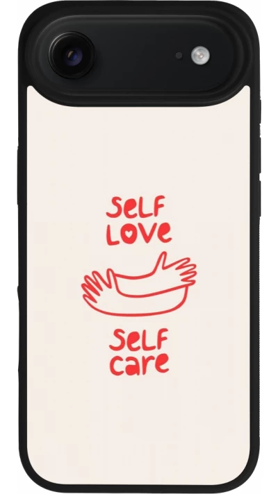 iPhone Air Case Hülle - Silikon schwarz Saint Valentines Day 26 Self love self care