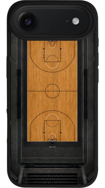 iPhone Air Case Hülle - Silikon schwarz Sports 2026 Basketball