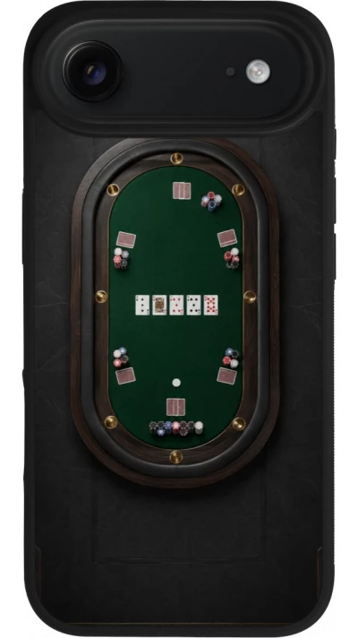 iPhone Air Case Hülle - Silikon schwarz Sports 2026 Poker