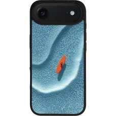 iPhone Air Case Hülle - Silikon schwarz Orange surf Summer 2026