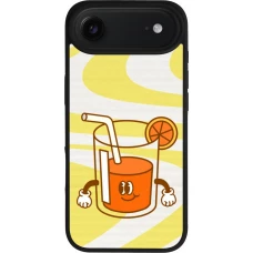 iPhone Air Case Hülle - Silikon schwarz Summer drink 2026