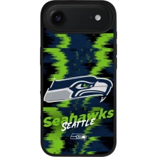 Coque iPhone Air - Silicone rigide noir Super Bowl 26 Seattle 2