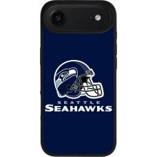iPhone Air Case Hülle - Silikon schwarz Super Bowl 26 Seattle 3
