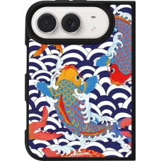 Coque iPhone Duo - Silicone rigide noir Easter 2023 japanese fish