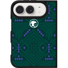 iPhone Duo Case Hülle - Silikon schwarz Saudi Arabien 2026 personalisierbares Fussballtrikot