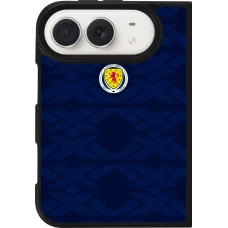 iPhone Duo Case Hülle - Silikon schwarz Schottland 2026 personalisierbares Fussballtrikot