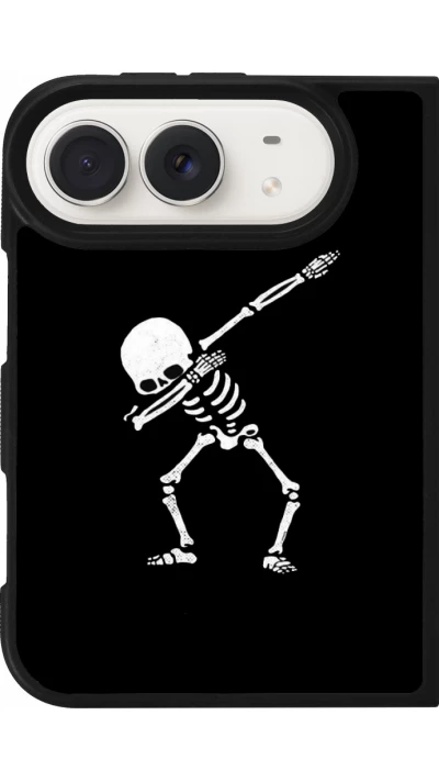Coque iPhone Duo - Silicone rigide noir Halloween 19 09