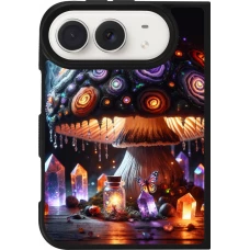 Coque iPhone Duo - Silicone rigide noir Halloween Potion Magic