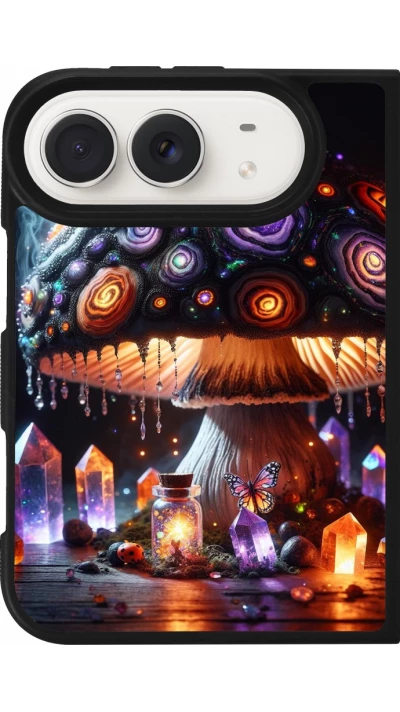 Coque iPhone Duo - Silicone rigide noir Halloween Potion Magic