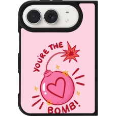 iPhone Duo Case Hülle - Silikon schwarz Saint Valentines Day 26 You are the bomb