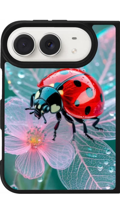 iPhone Duo Case Hülle - Silikon schwarz Ladybird in bloom Spring 2026