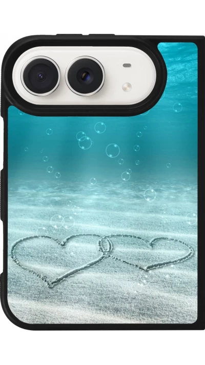 Coque iPhone Duo - Silicone rigide noir Summer 18 19