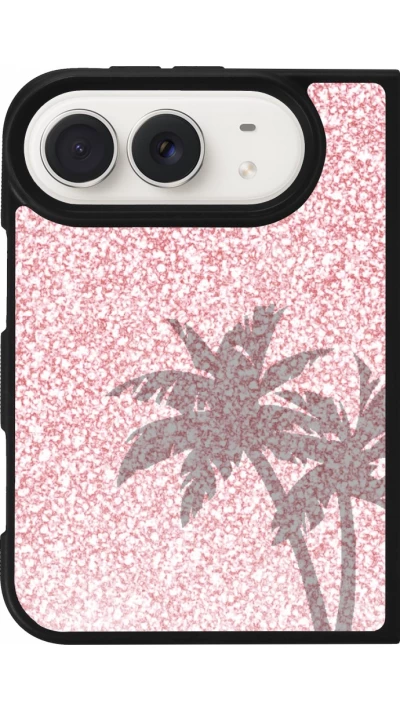 Coque iPhone Duo - Silicone rigide noir Summer 2021 01