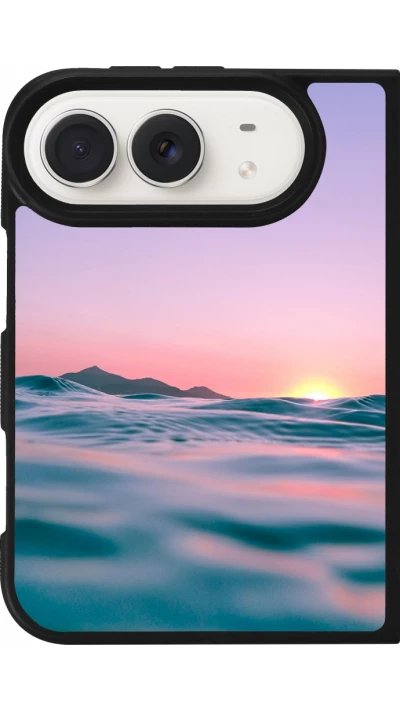 Coque iPhone Duo - Silicone rigide noir Summer 2021 12