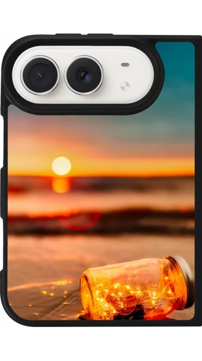 Coque iPhone Duo - Silicone rigide noir Summer 2021 16