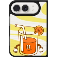 iPhone Duo Case Hülle - Silikon schwarz Summer drink 2026