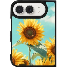 iPhone Duo Case Hülle - Silikon schwarz Sunflowers Summer 2026