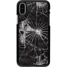 Hülle iPhone X / Xs - Broken Screen