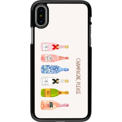Coque iPhone X / Xs - Champagne Please