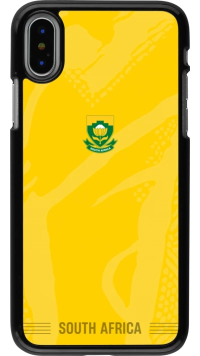 iPhone X / Xs Case Hülle - Südafrika 2026 personalisierbares Fussballtrikot