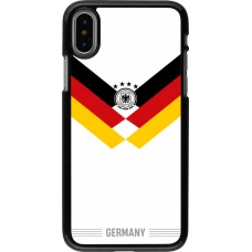Coque iPhone X / Xs - Maillot de football Allemagne 2026 personnalisable