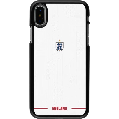 Coque iPhone X / Xs - Maillot de football Angleterre 2026 personnalisable