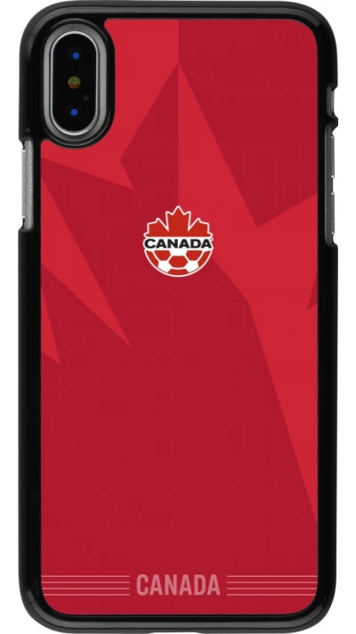 iPhone X / Xs Case Hülle - Kanada 2026 personalisierbares Fussballtrikot