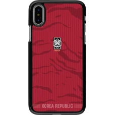 Coque iPhone X / Xs - Maillot de football Corée du Sud 2026 personnalisable