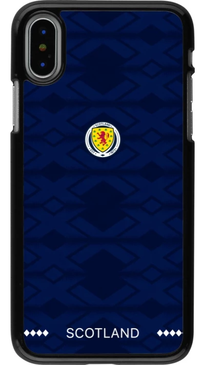 iPhone X / Xs Case Hülle - Schottland 2026 personalisierbares Fussballtrikot