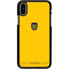 Coque iPhone X / Xs - Maillot de football Équateur 2026 personnalisable