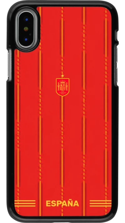 iPhone X / Xs Case Hülle - Spanien 2026 personalisierbares Fussballtrikot