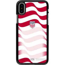 Coque iPhone X / Xs - Maillot de football États-Unis 2026 personnalisable